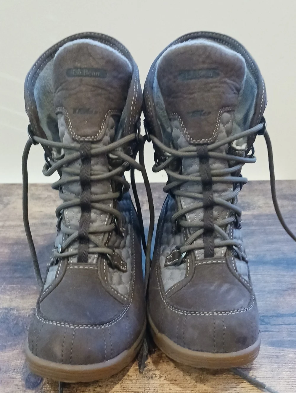 LL BEAN WOMENS TEK 2.5 WINTER BOOTS SIZE 7 M .  200 GRAM